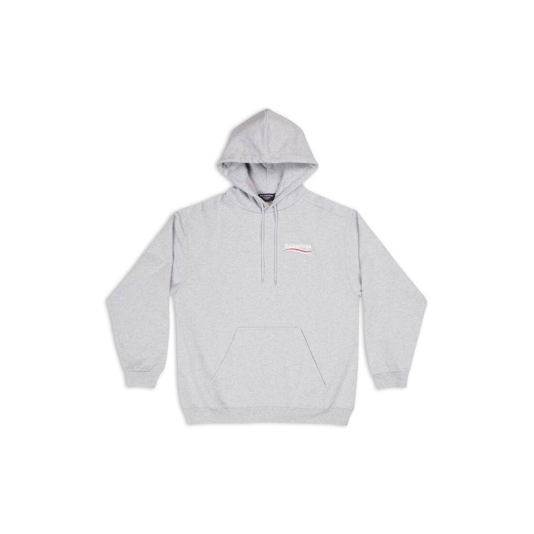 Logo Hoodie Medium Fit in Grey/black