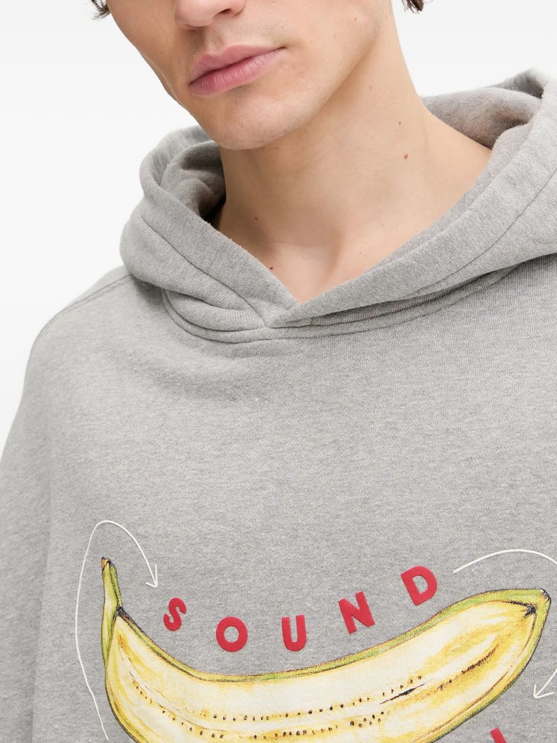 banana-print hoodie 4