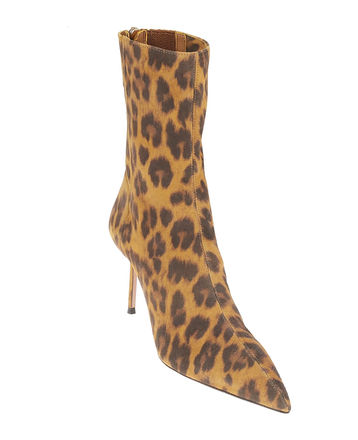 Animalier Suede Boots - 2