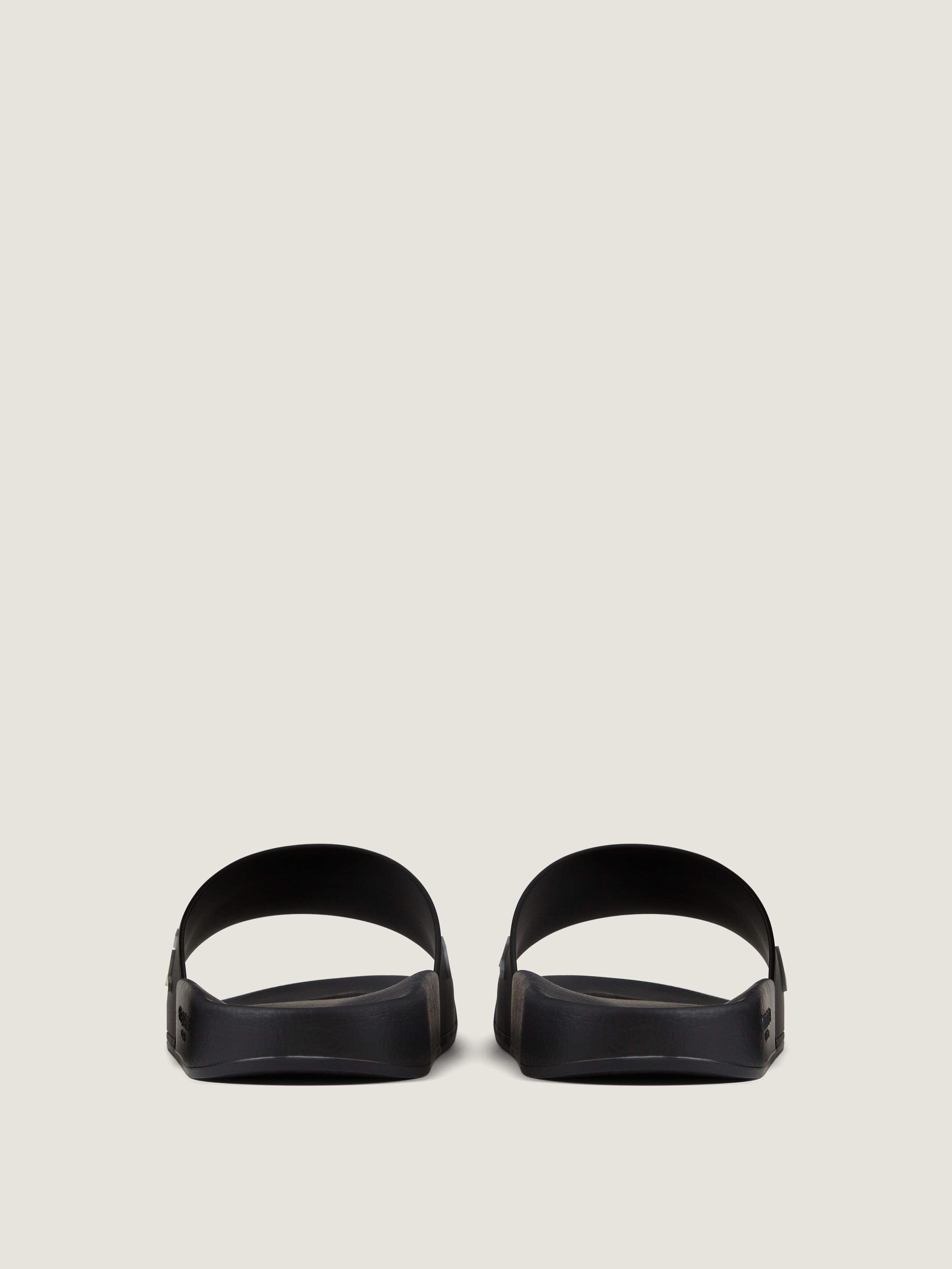 SLIDE FLAT SANDALS IN RUBBER - 7