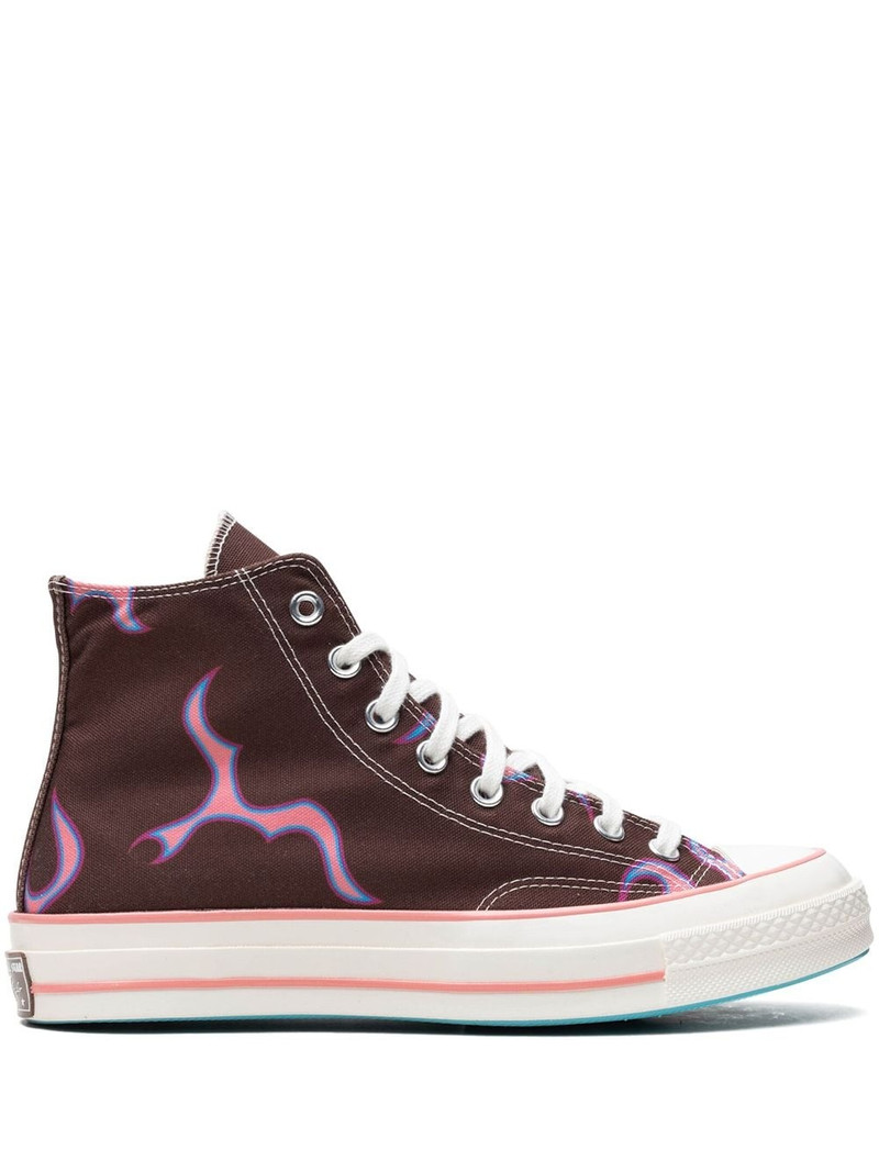 x Golf Le Fleur Chuck 70 Hi "Flames" sneakers 1