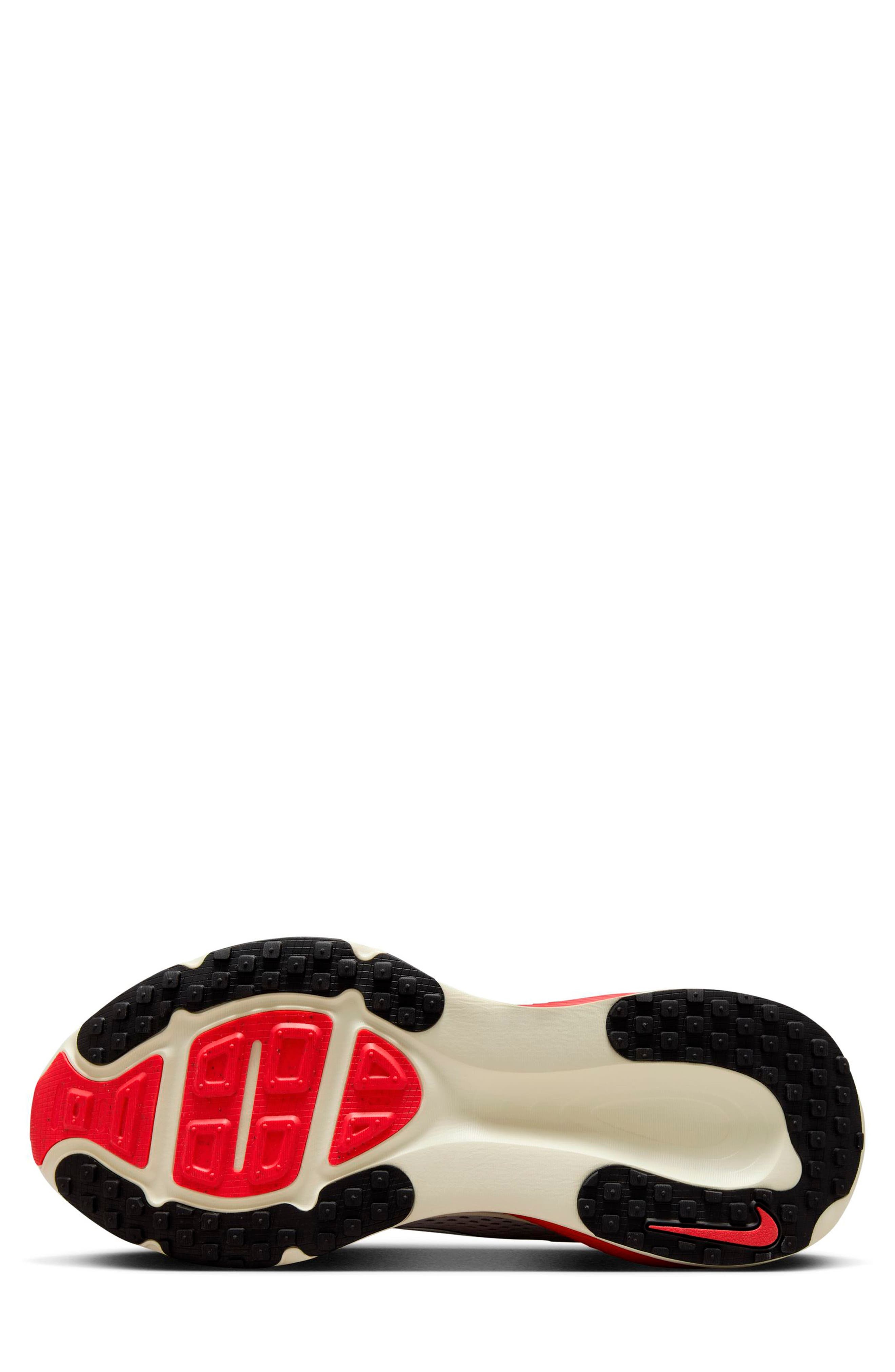 Nike Vomero 18 Running Shoe in Platinum Tint/Siren Red at Nordstrom - 5