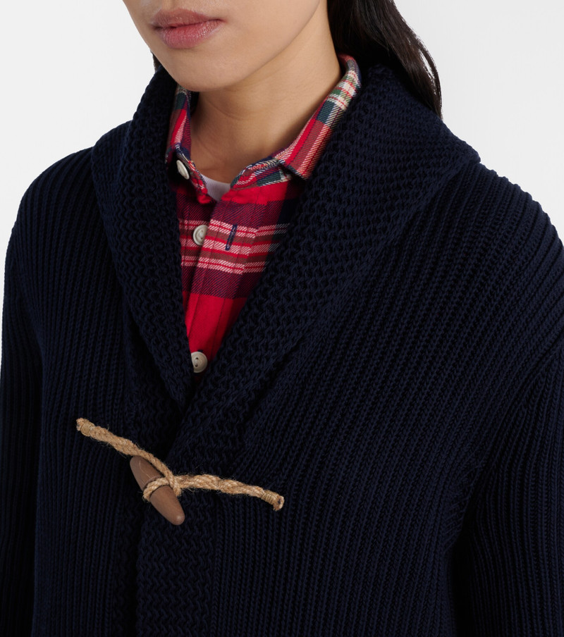 Cotton and silk cardigan 4