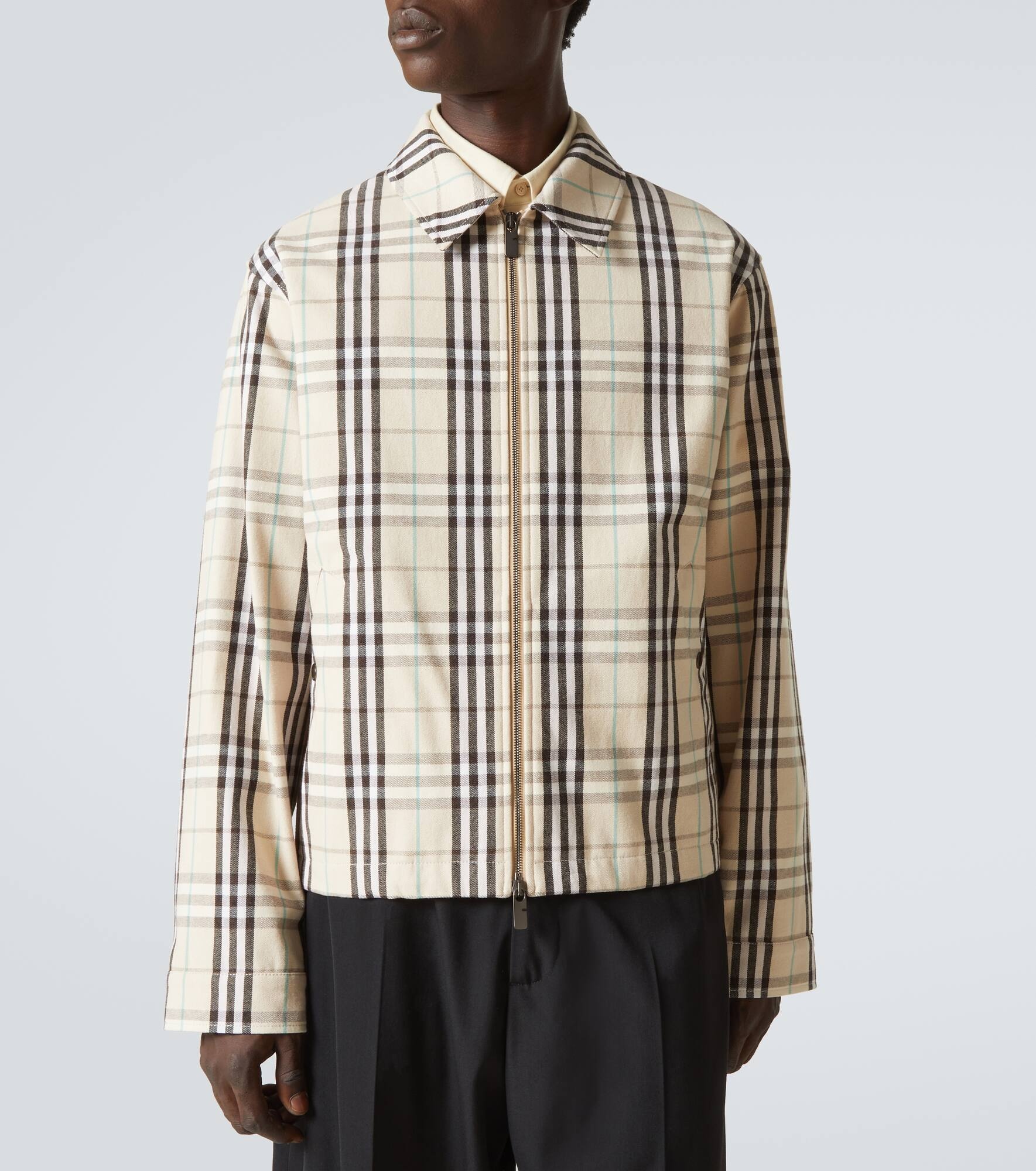 Burberry Check cotton jacket - 3