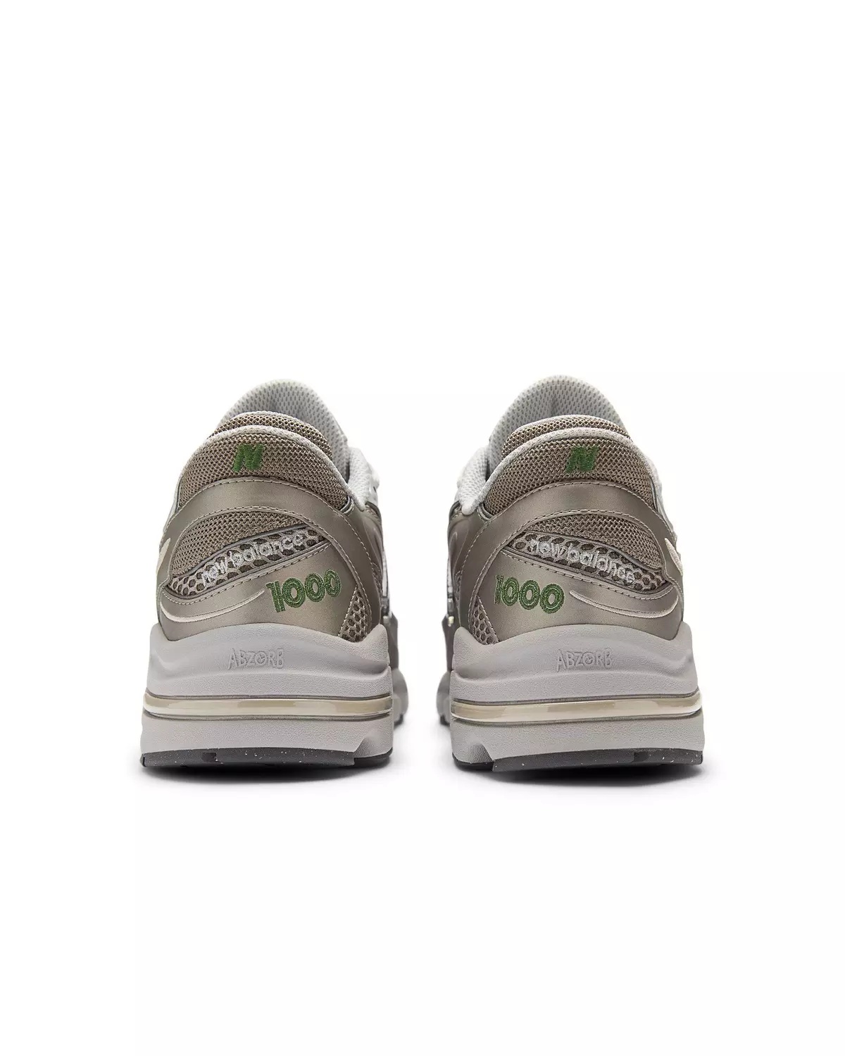 1000 "Stone/Metallic Silver" Unisex Shoe - 7