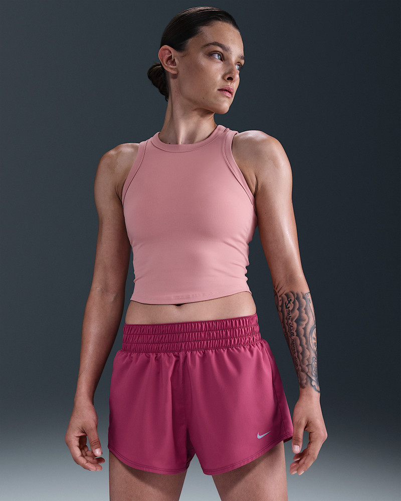 Nike Nike One Women's Dri-FIT Mid-Rise 3" Brief-Lined Shorts outlook