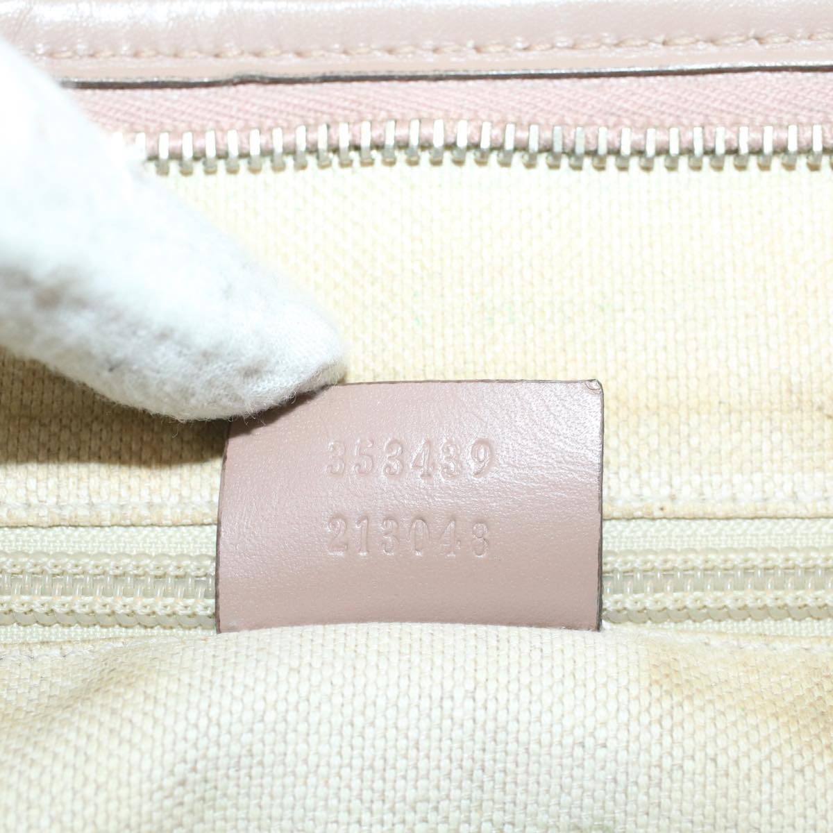 GUCCI GG Canvas Tote Bag Pink - 12
