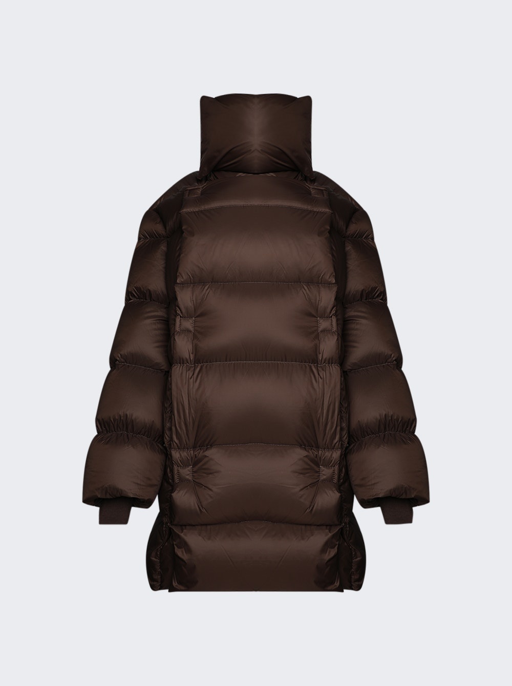 Jumbo Drella Down Coat Brown - 1