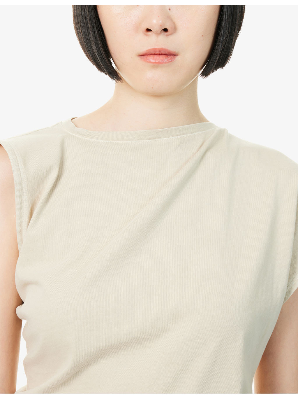 Beth Asymmetric Cotton-Jersey T-Shirt - 5