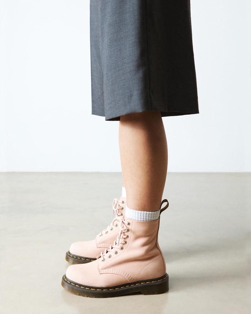 1460 Pascal Nubuck Leather Lace Up Boots 6