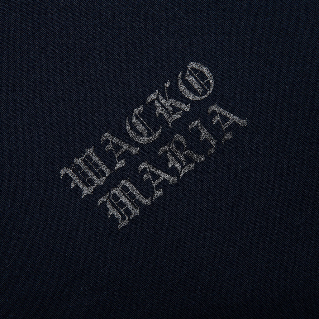 HEAVYWEIGHT FULL ZIP HOODED SWEATSHIRT TYPE 2 - NAVY - 3