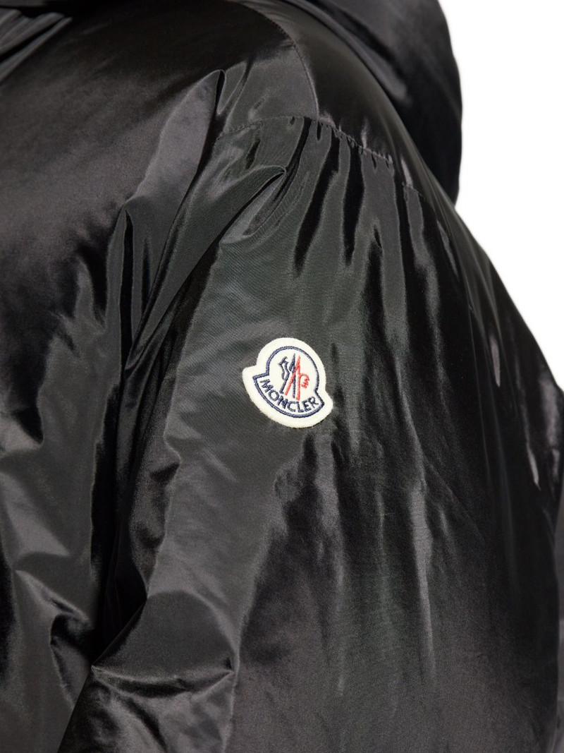 zip-fastening hooded puffer jacket 5