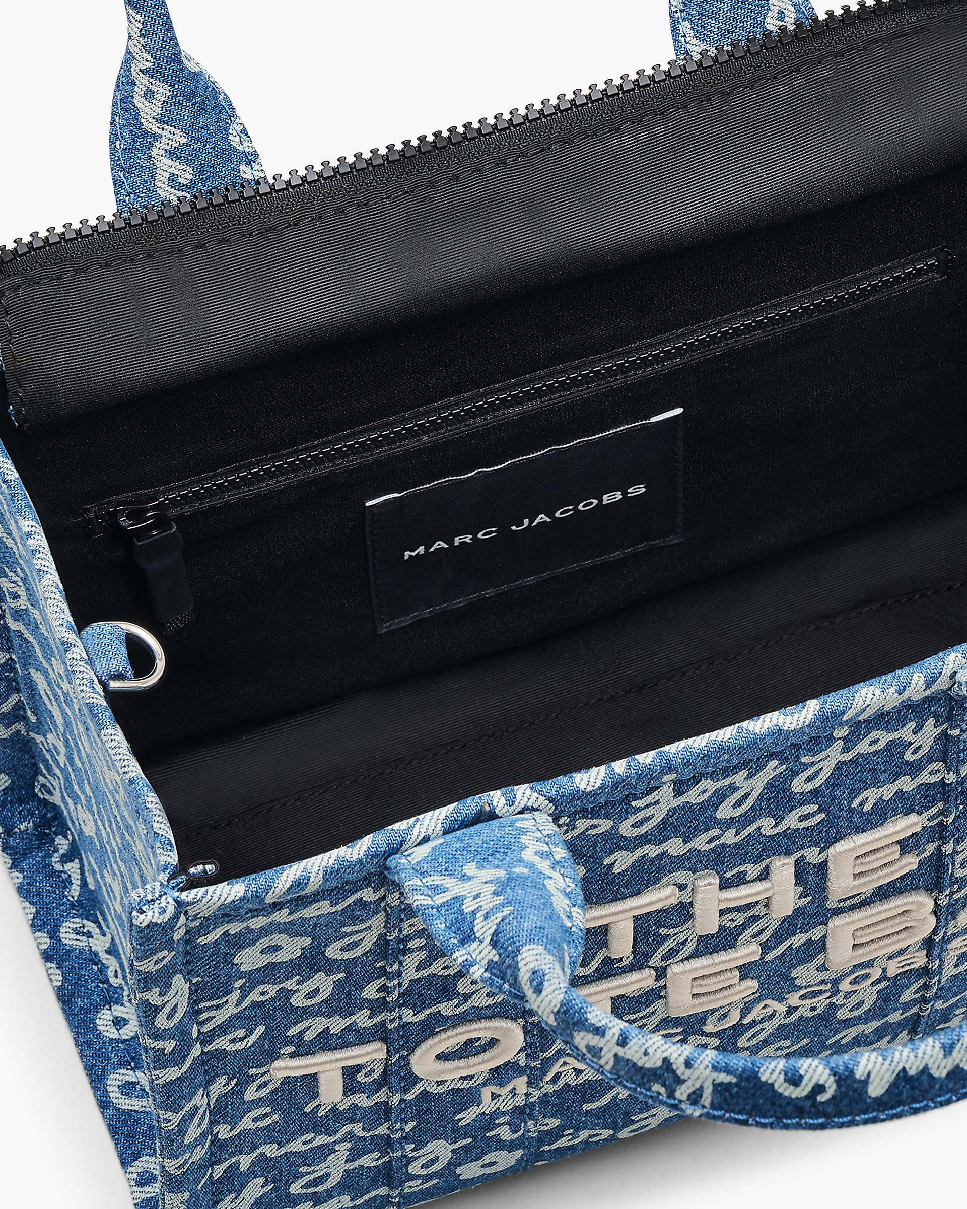 THE JOY DENIM SMALL TOTE BAG - 7