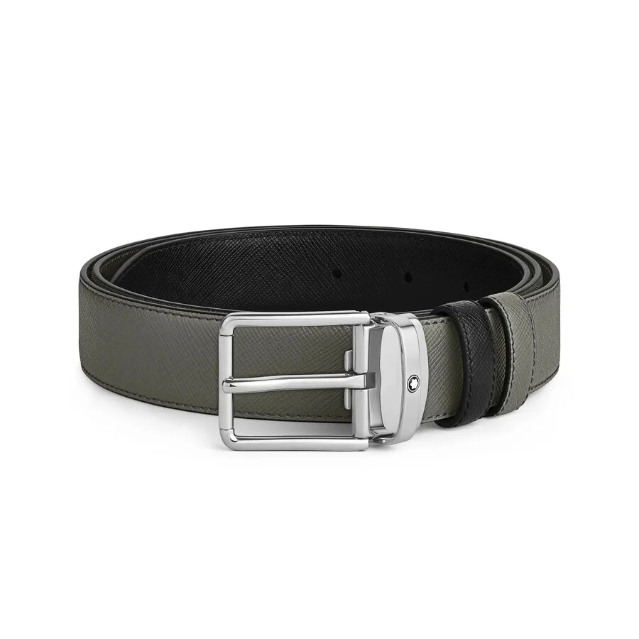 Montblanc Men's 30 mm Reversible Leather Belt - 1
