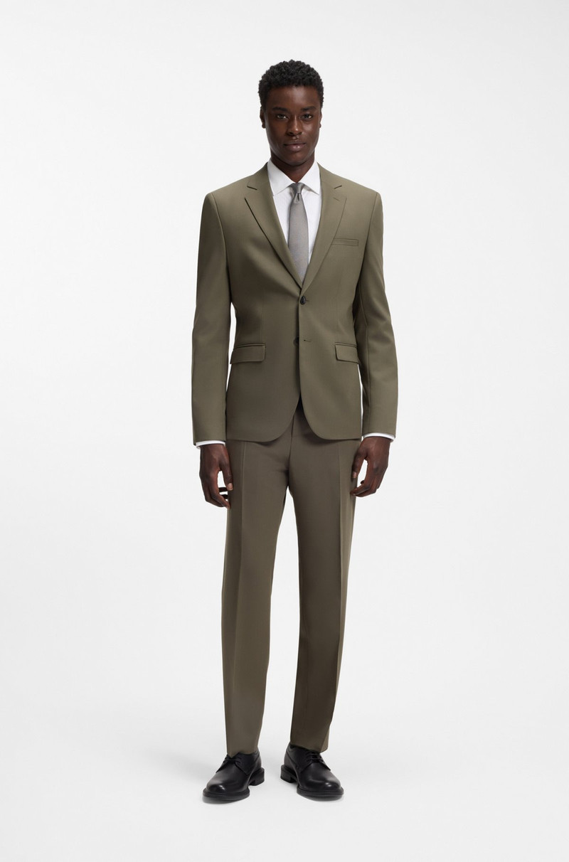 HUGO SLIM-FIT SHIRT IN DOBBY COTTON outlook