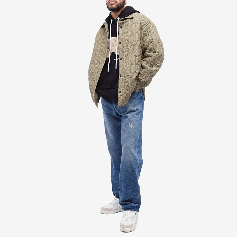 Palm Angels Palm Angels Monogram Quilted Overshirt outlook