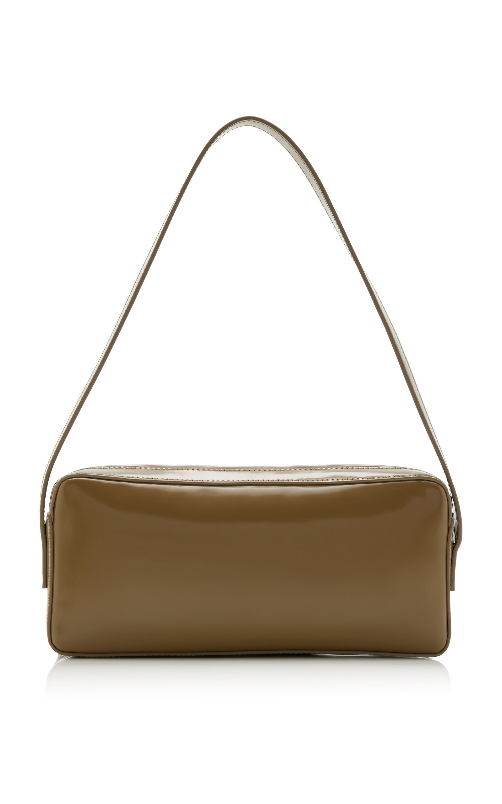 90's Utility Leather Shoulder Bag brown - 4