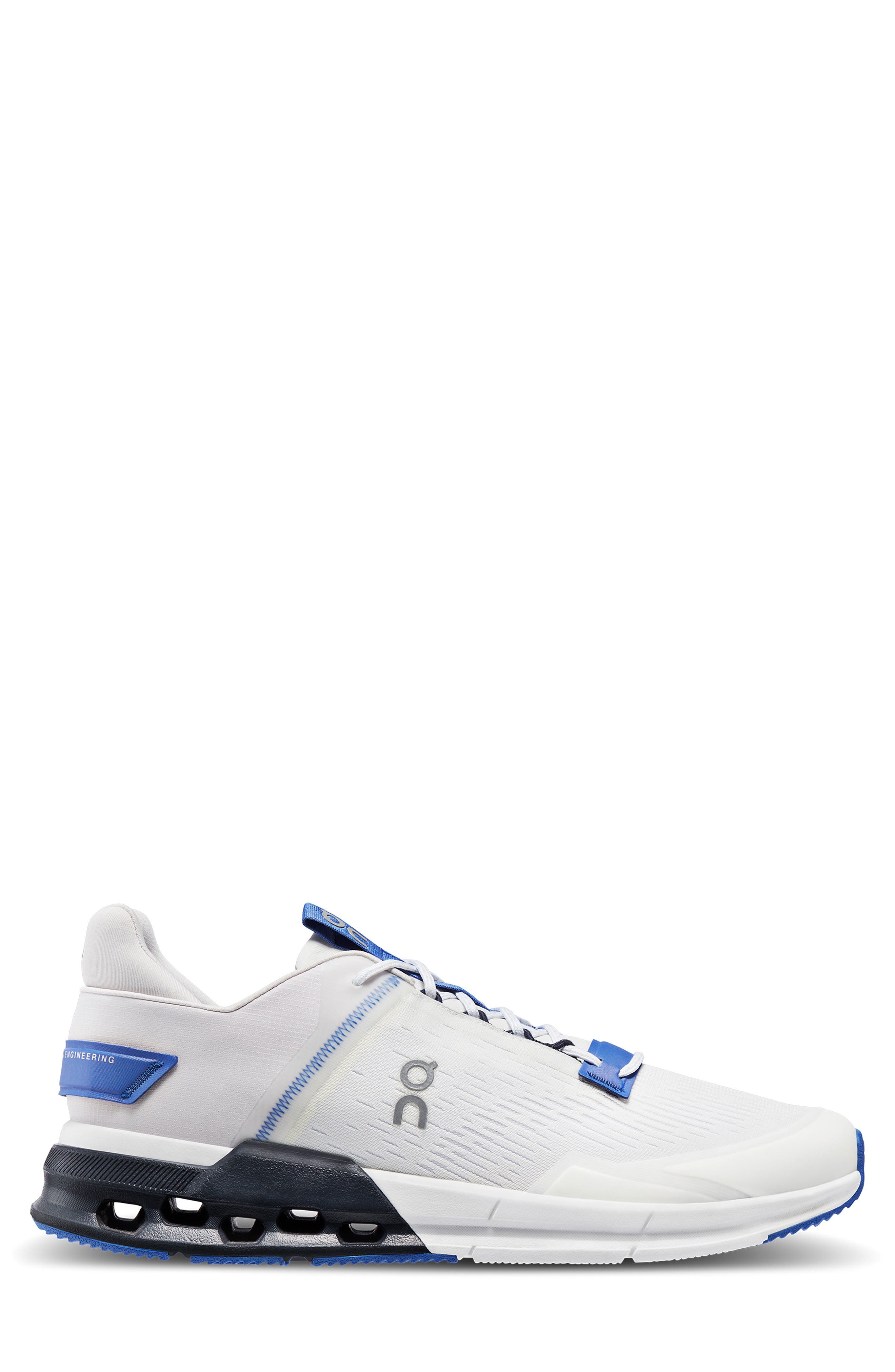 On Cloudnova Flux Sneaker in Undyed White/Cobalt at Nordstrom, Size 7 - 1