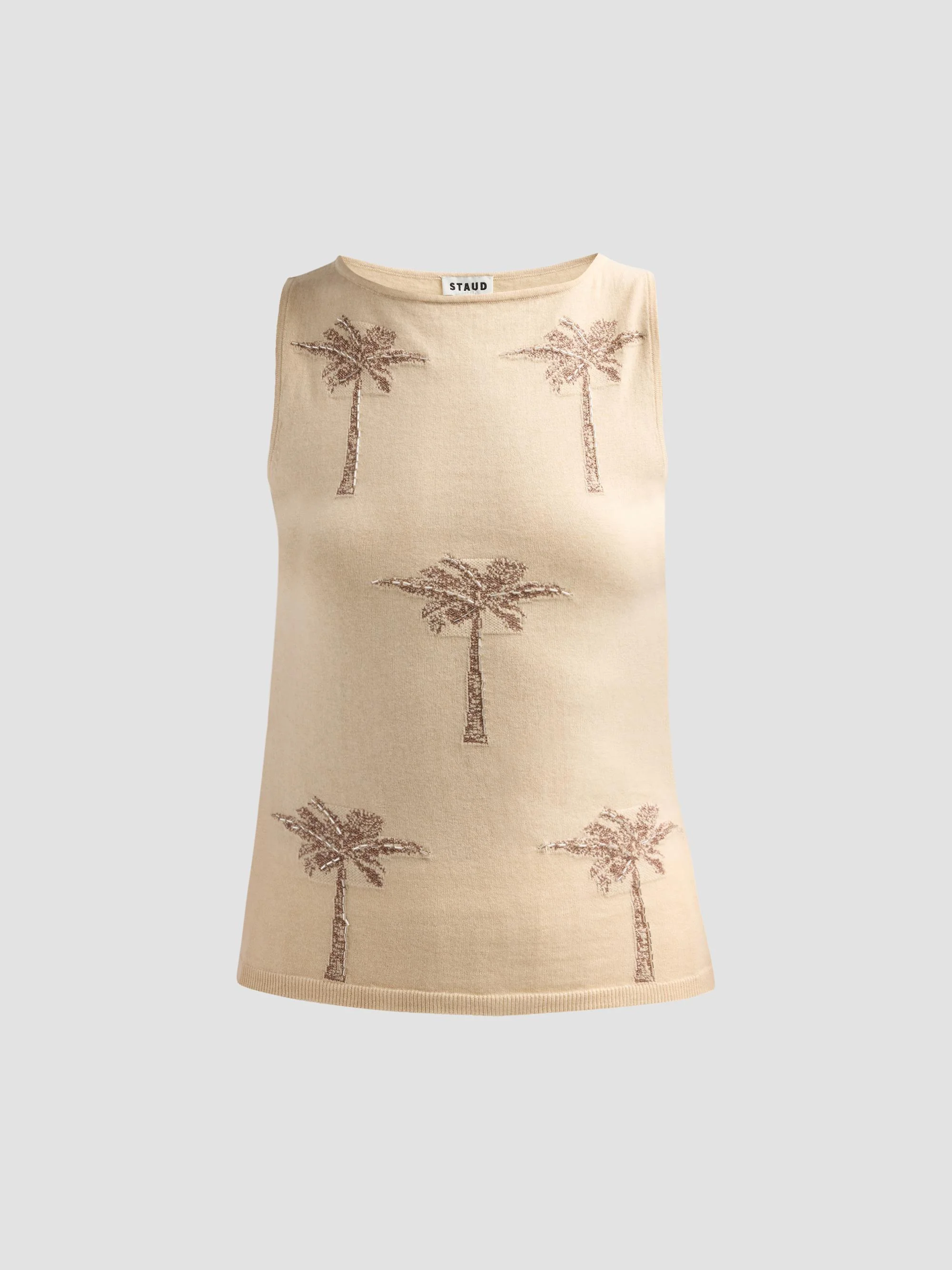 Women's Arden Cotton-Cashmere Top - Natural - 1