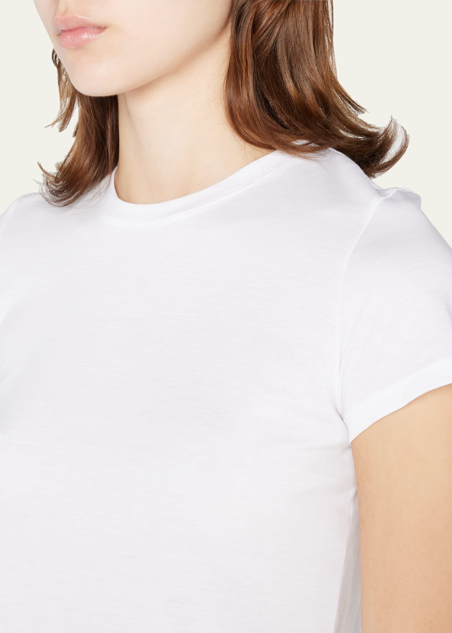 Essential Crewneck Pima Cotton Tee - 5