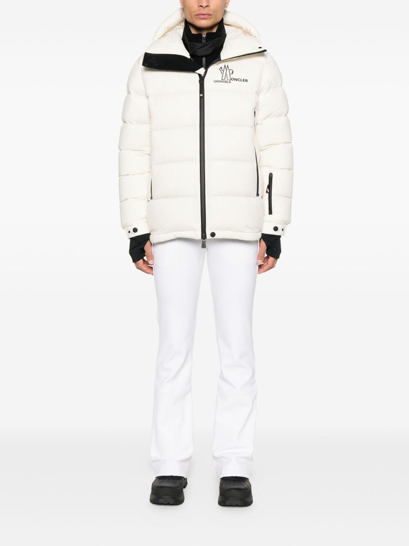 Moncler Grenoble hooded zip-fastening jacket outlook
