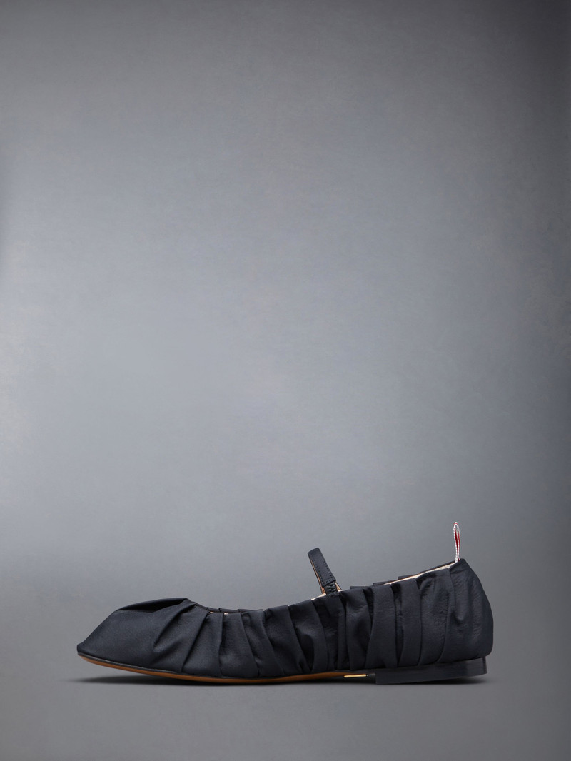 Silk Taffeta Thom John Ruched Ballerina 3