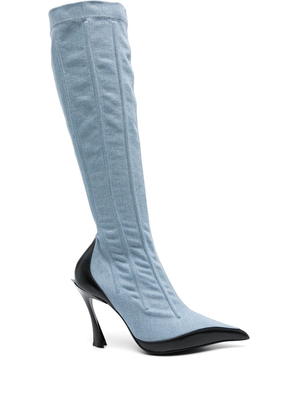 105mm bi-colour fang boots - 1