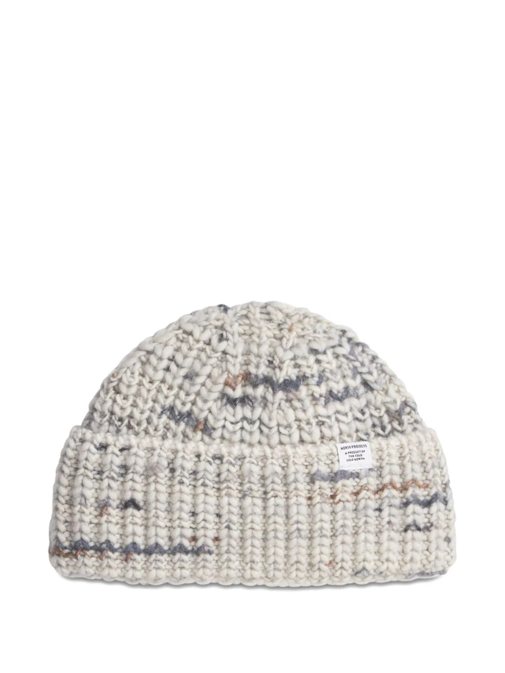 knitted beanie hat - 1