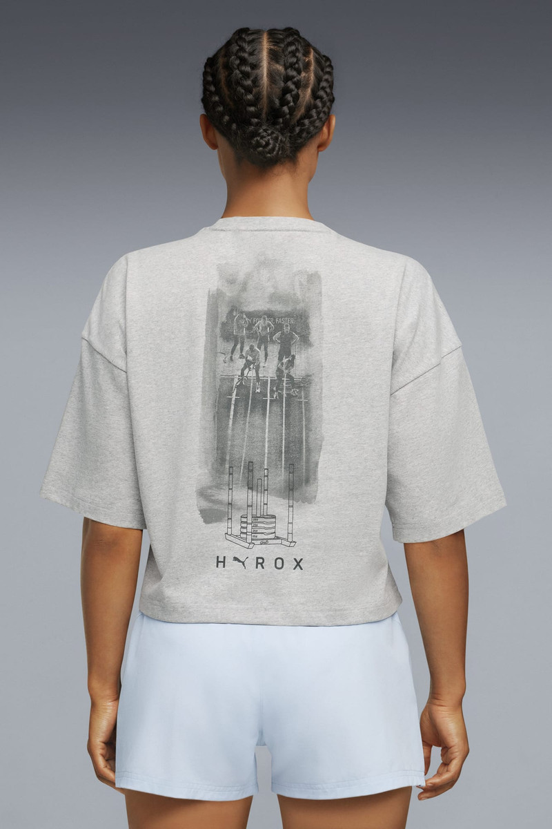 PUMA x HYROX Women's Cropped Tee 4