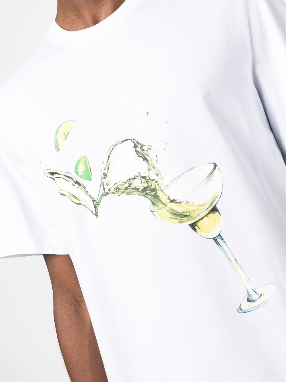 logo-print T-shirt - 5