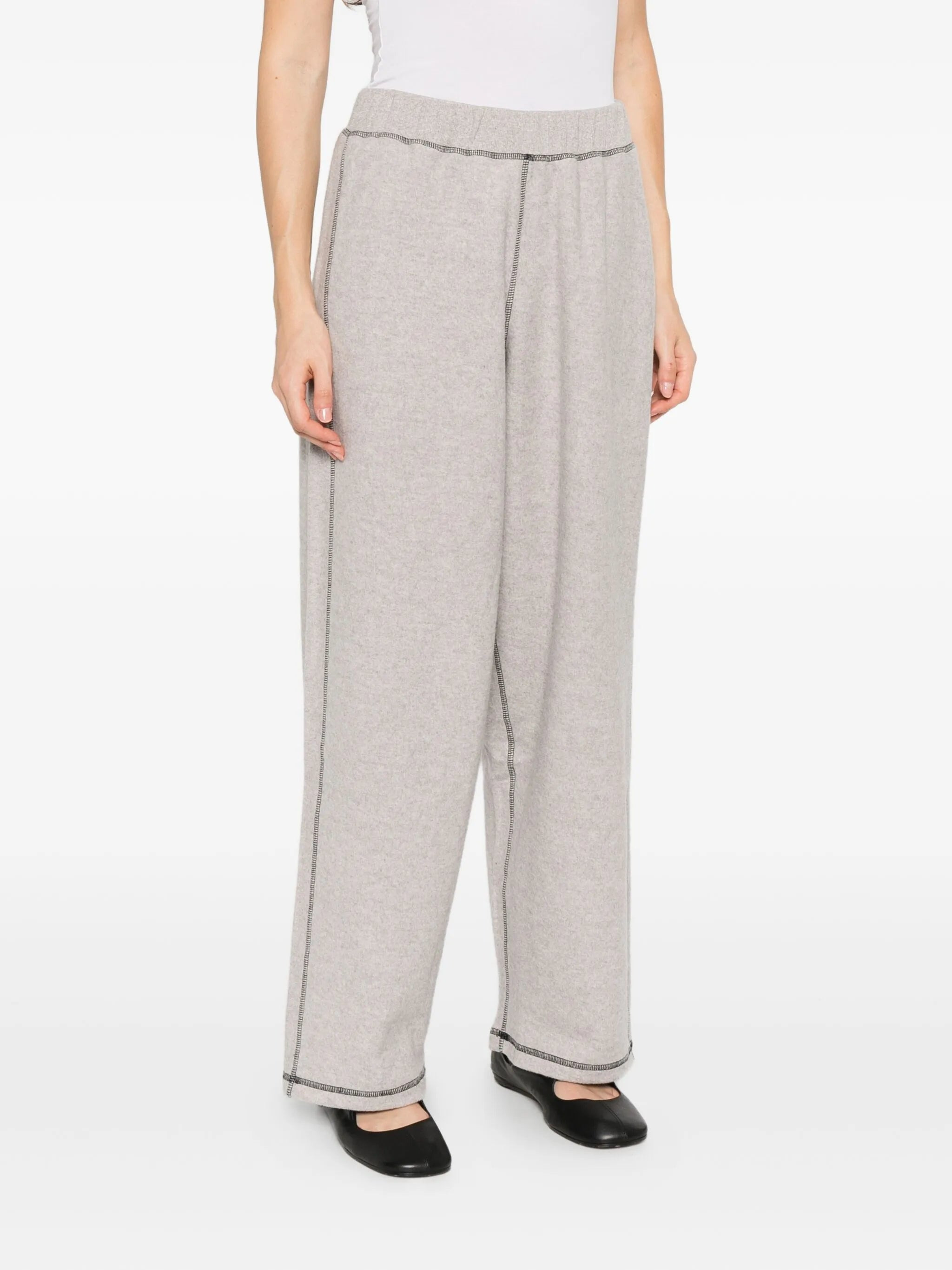 Baserange Contrast-stitch Sweatpants - 4