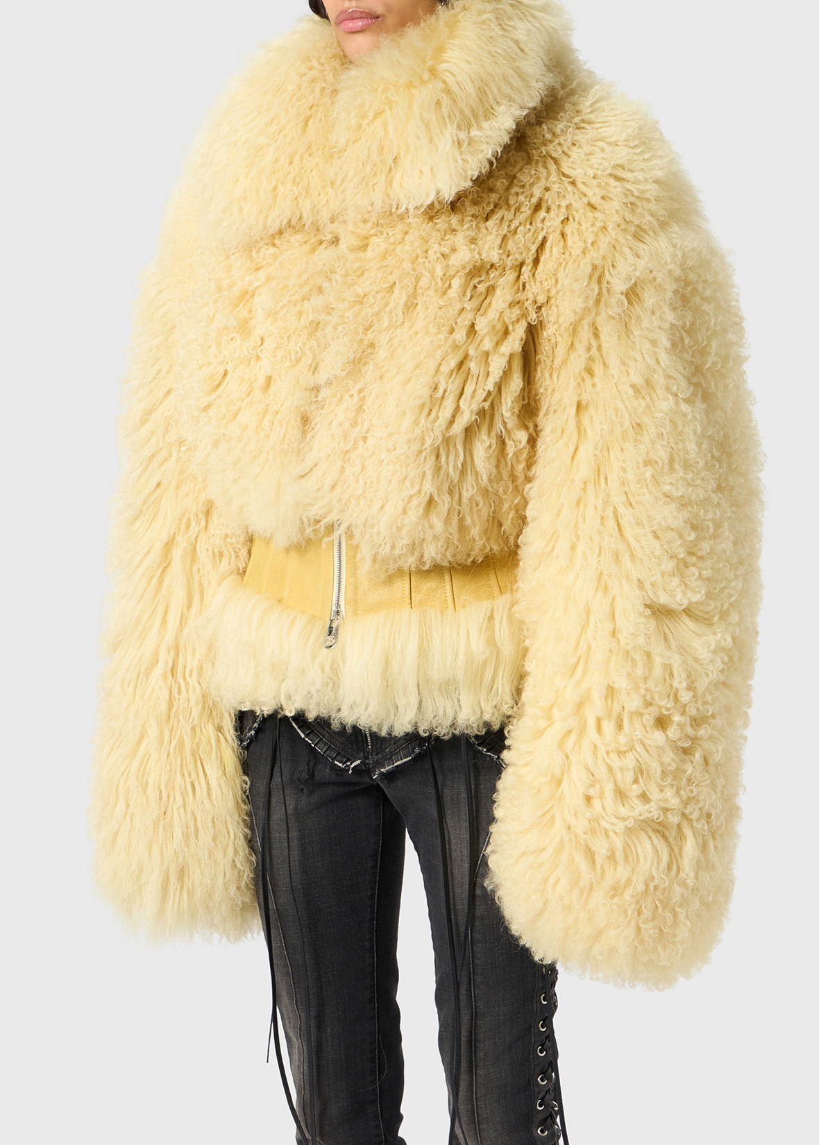 SHEARLING BOMBER - 5