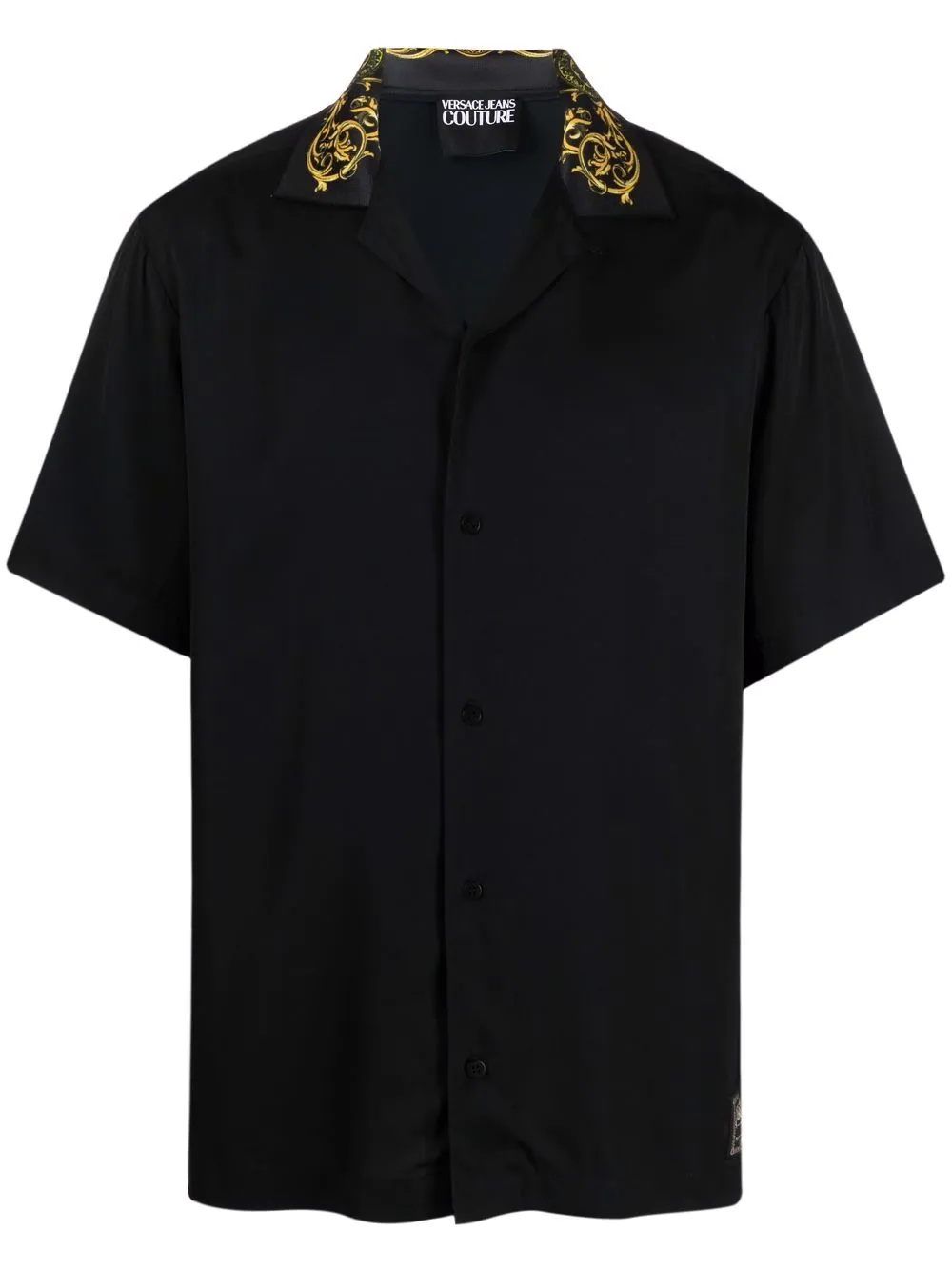 short-sleeved buttoned-up shirt - 1