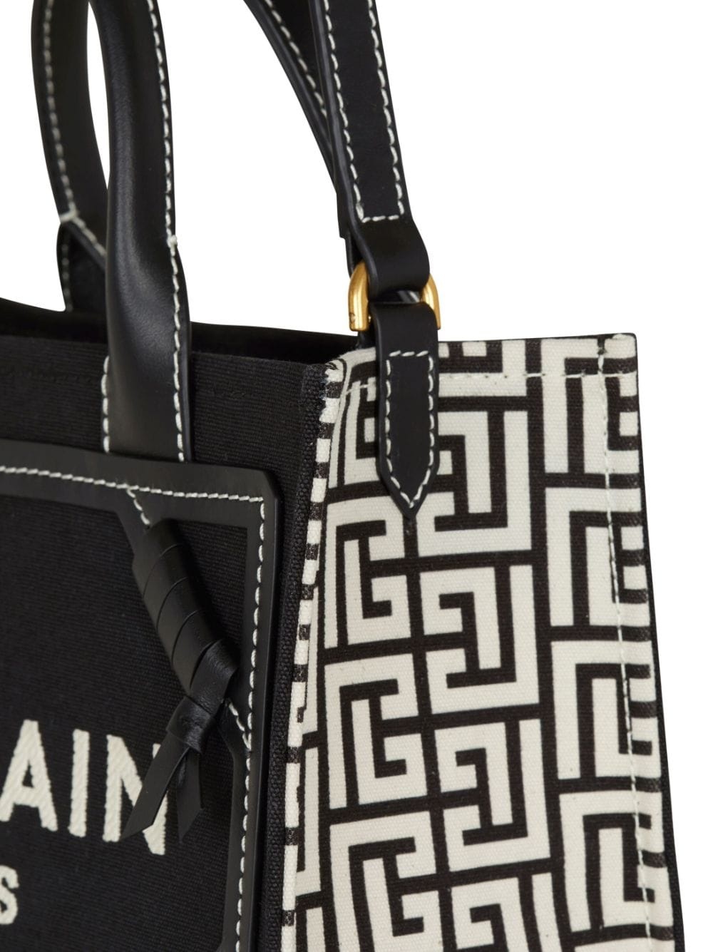 B-Army  logo-embroidered tote bag - 4