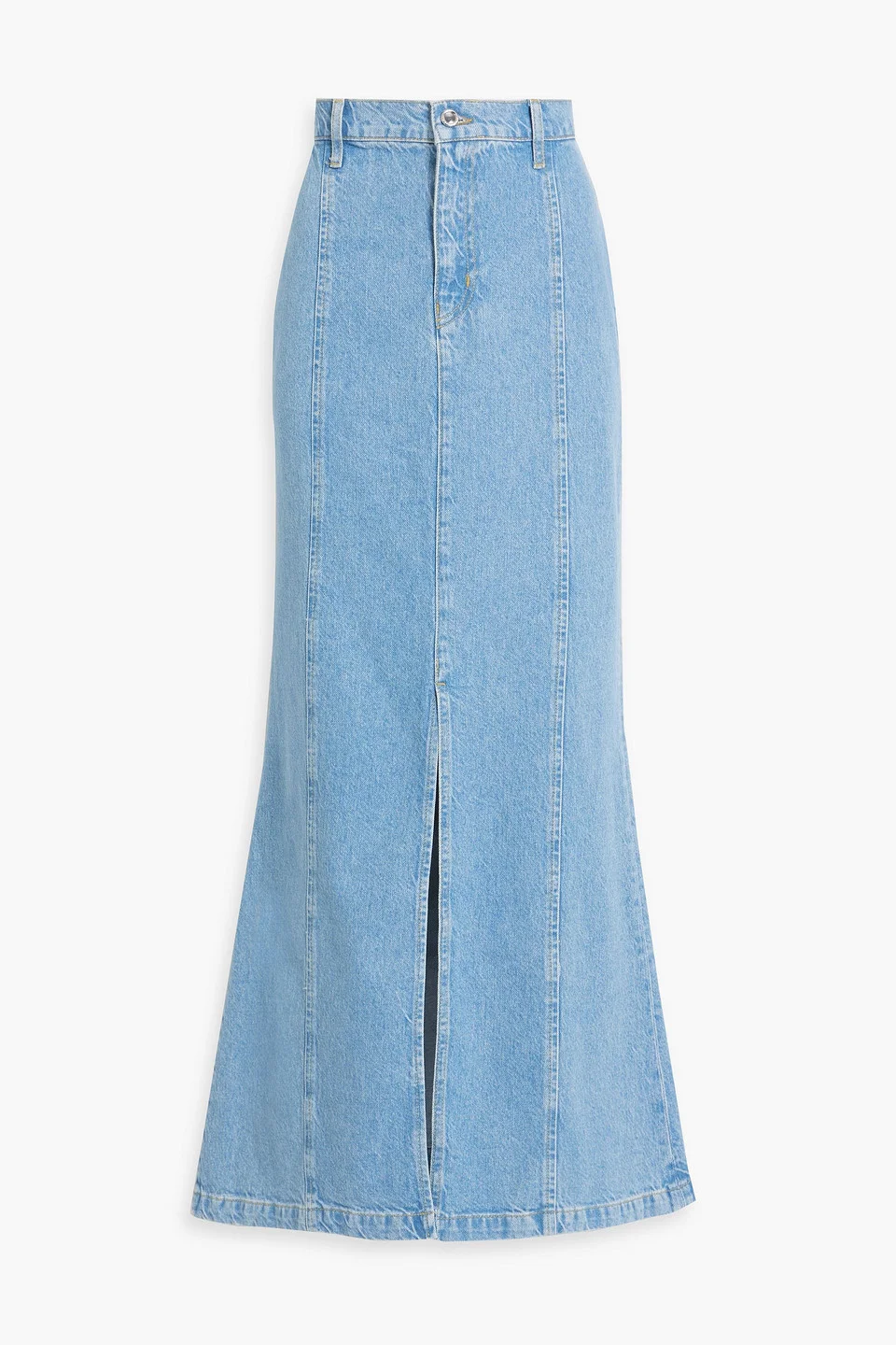 Denim maxi skirt - 1