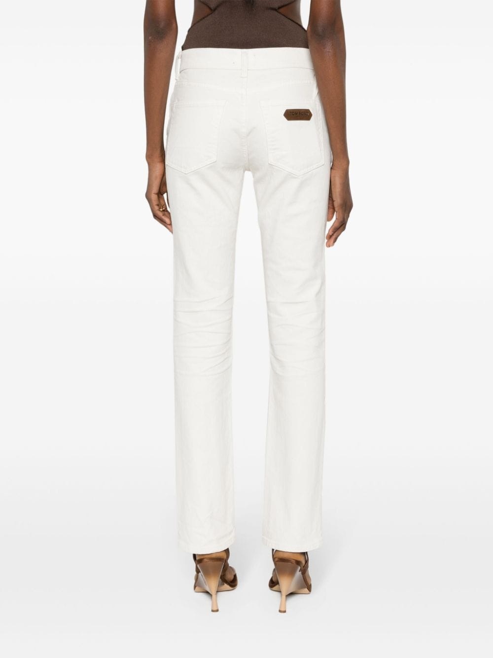 straight-leg  jeans - 4