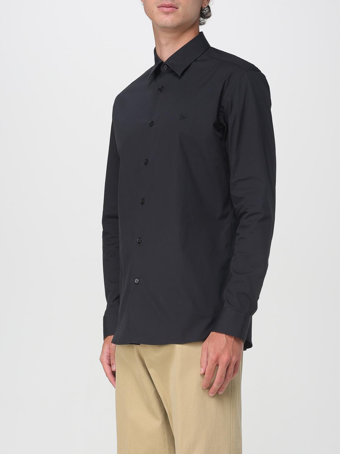 Burberry shirt in stretch cotton poplin - 4