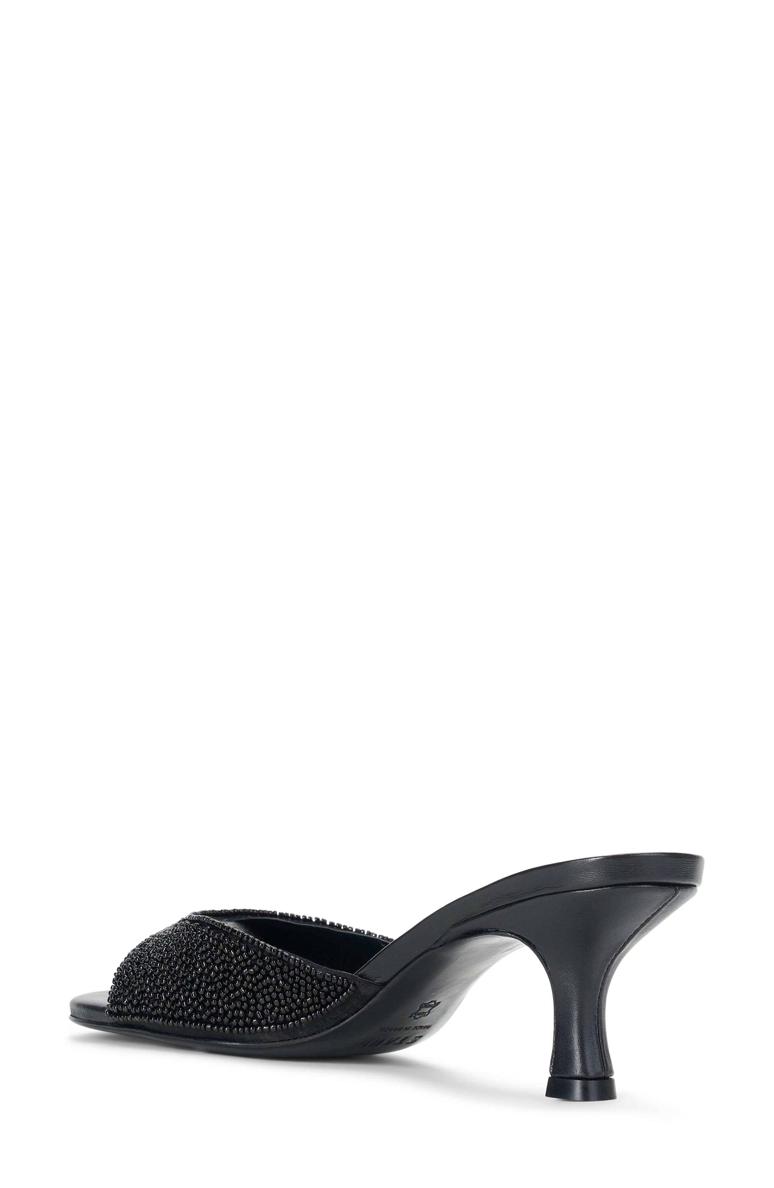STAUD Brigitte Slide Sandal in Black/black at Nordstrom - 2