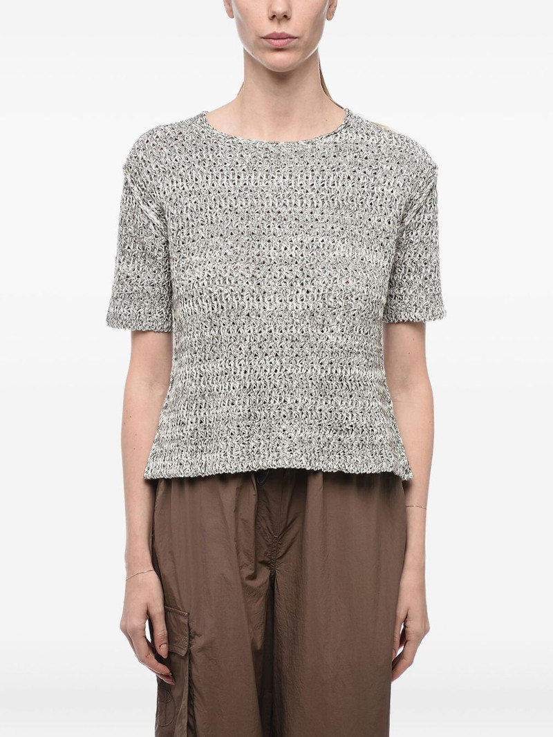 knitted short-sleeve T-shirt 1