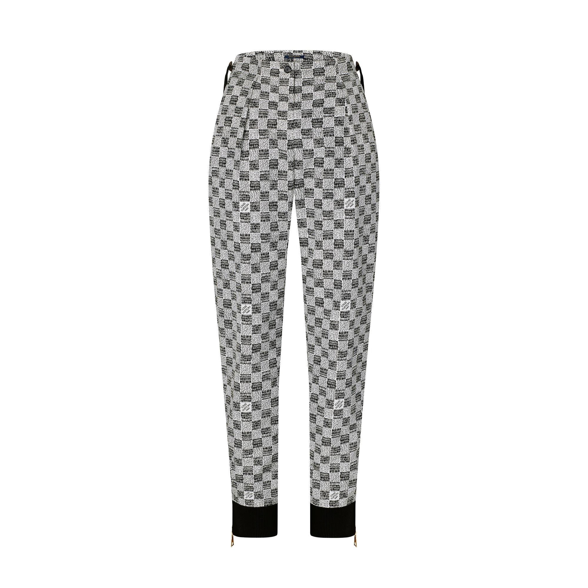 LV Match Damier Dressy Jogging Pants - 1