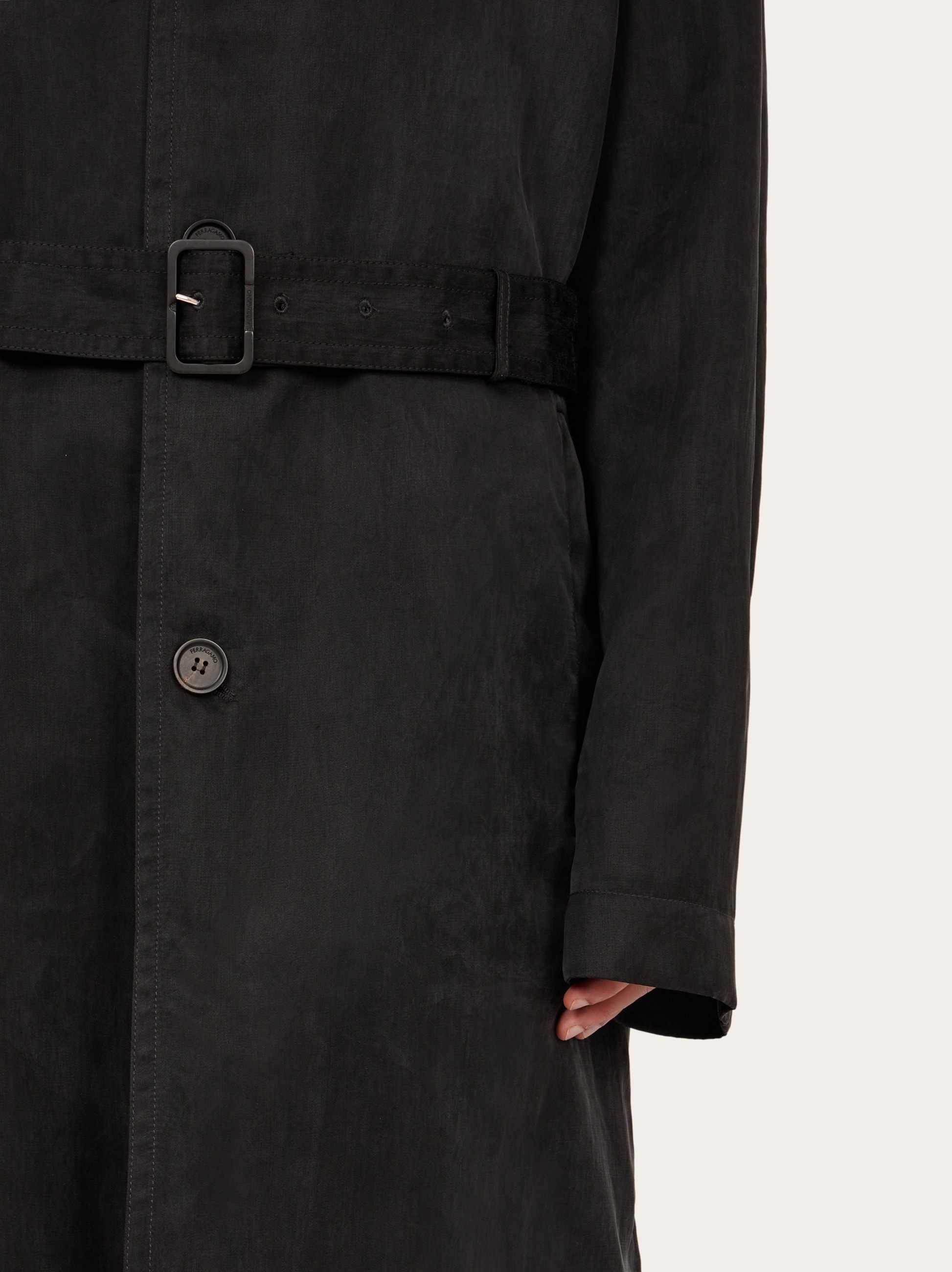 Belted duster coat - 4