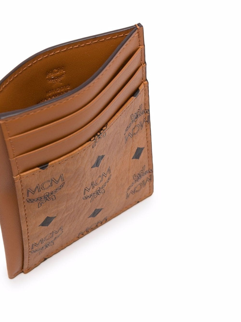 monogram-print card holder 3