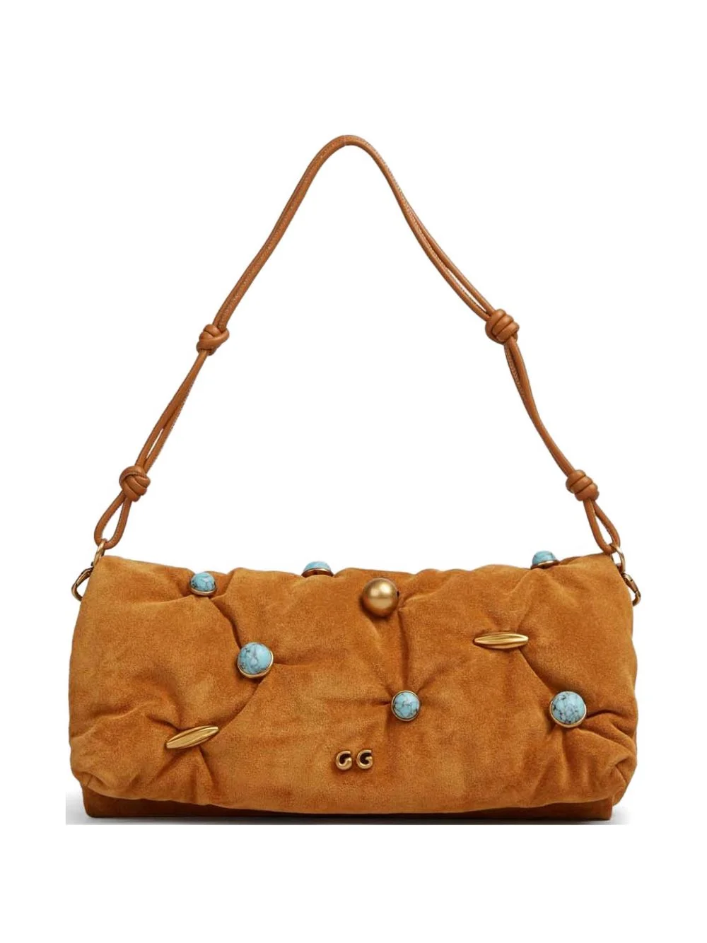 Amalia suede clutch bag - 1