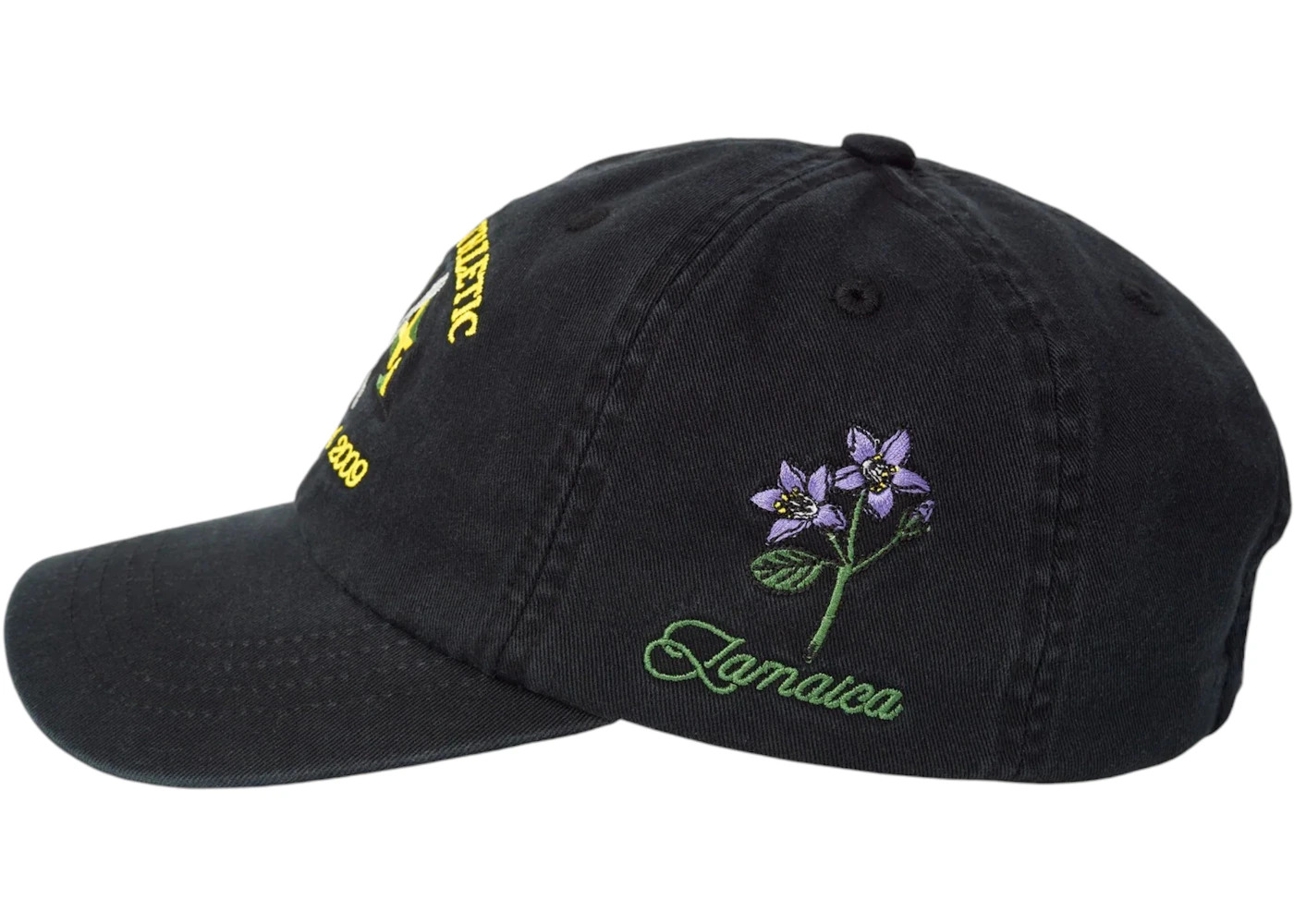 Palace Athletic 6-Panel Black - 3