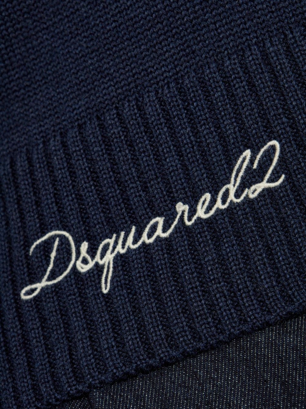 logo-embroidered jumper - 5