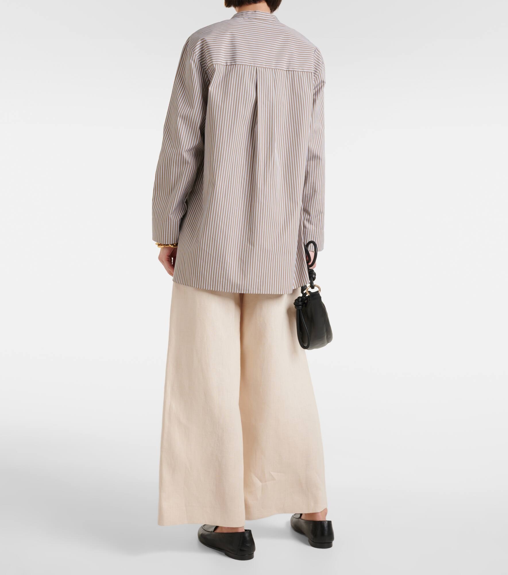 Rondine striped cotton poplin shirt - 3