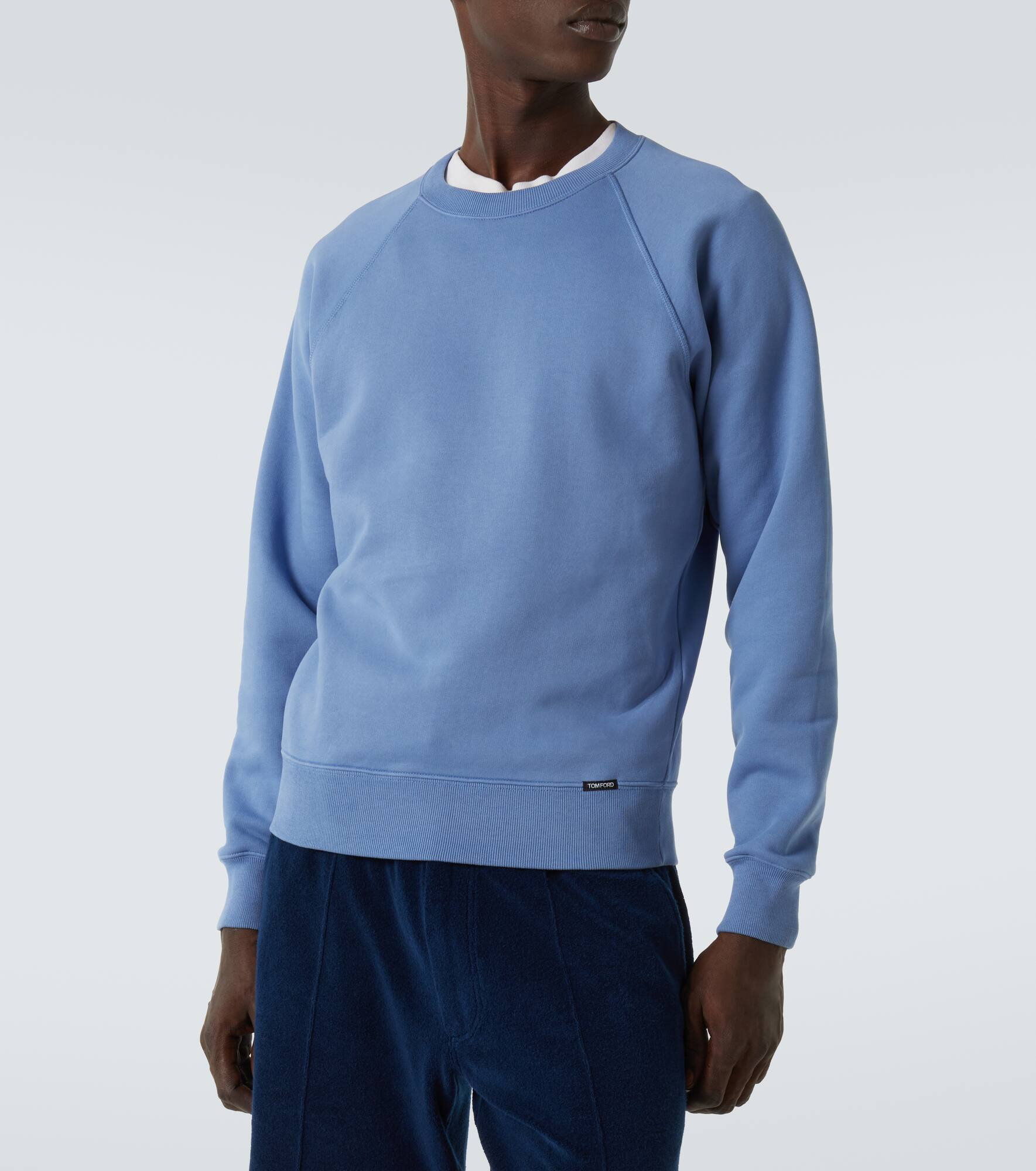Cotton-blend sweater - 3