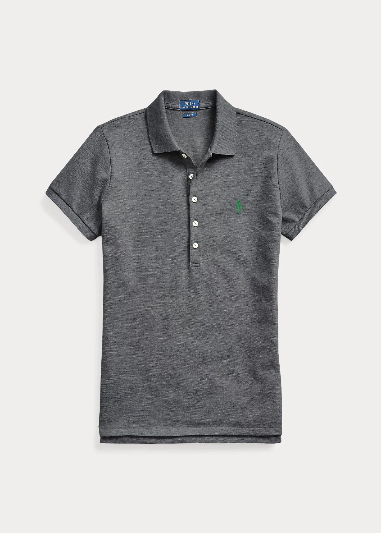 Slim Fit Stretch Polo Shirt - 1