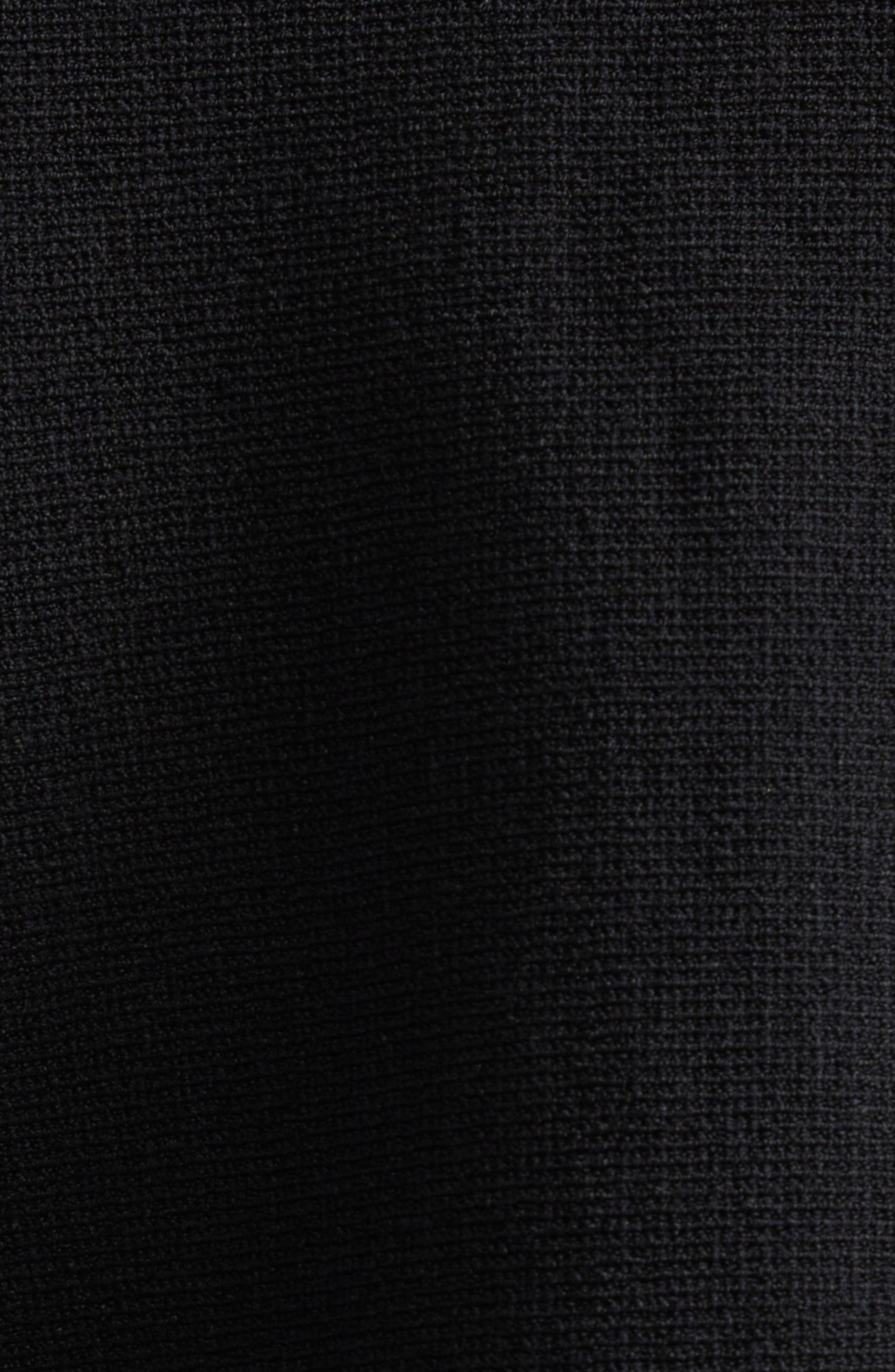 Ulla Johnson Fanna Eyelet Detail Knit Minidress in Noir at Nordstrom - 6
