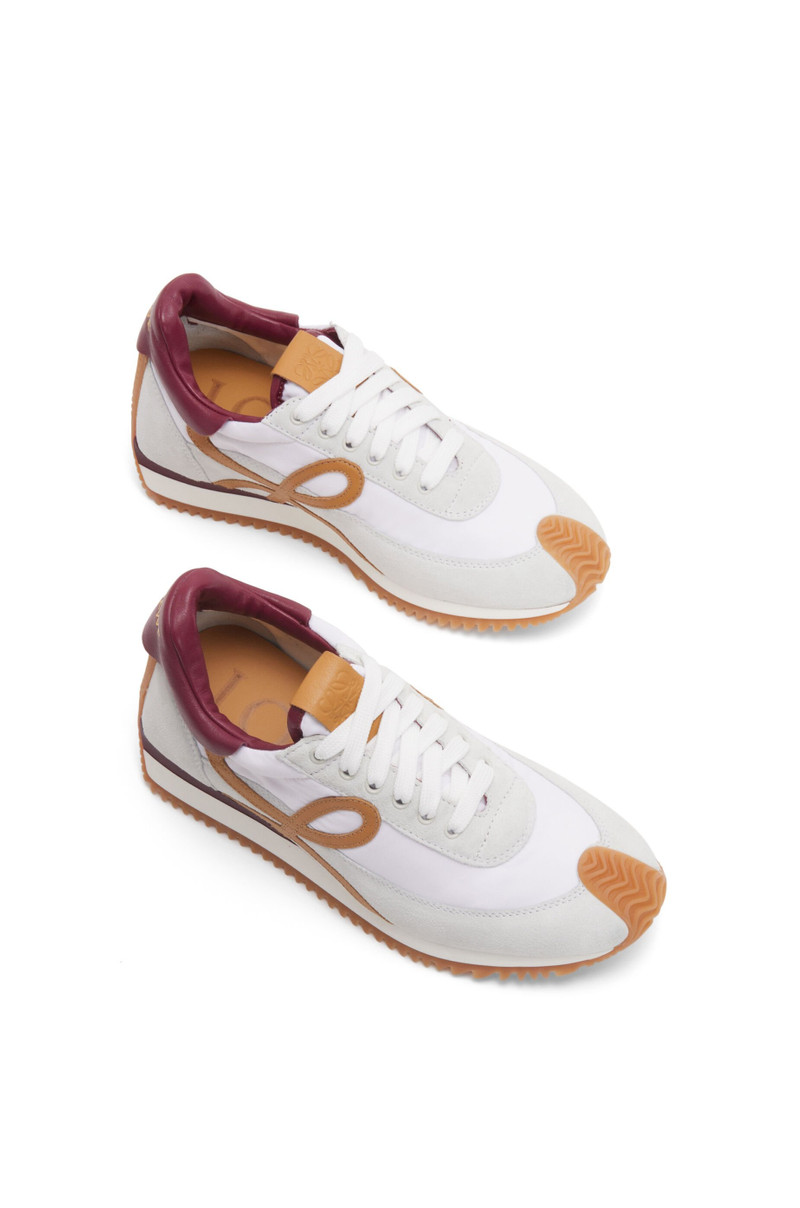 Flow Runner in mix nylon and suede 3